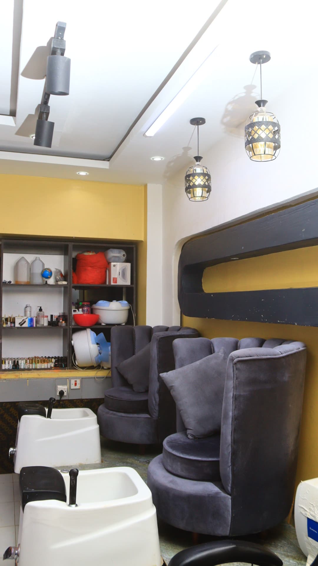 Beautiful beauty salon interior